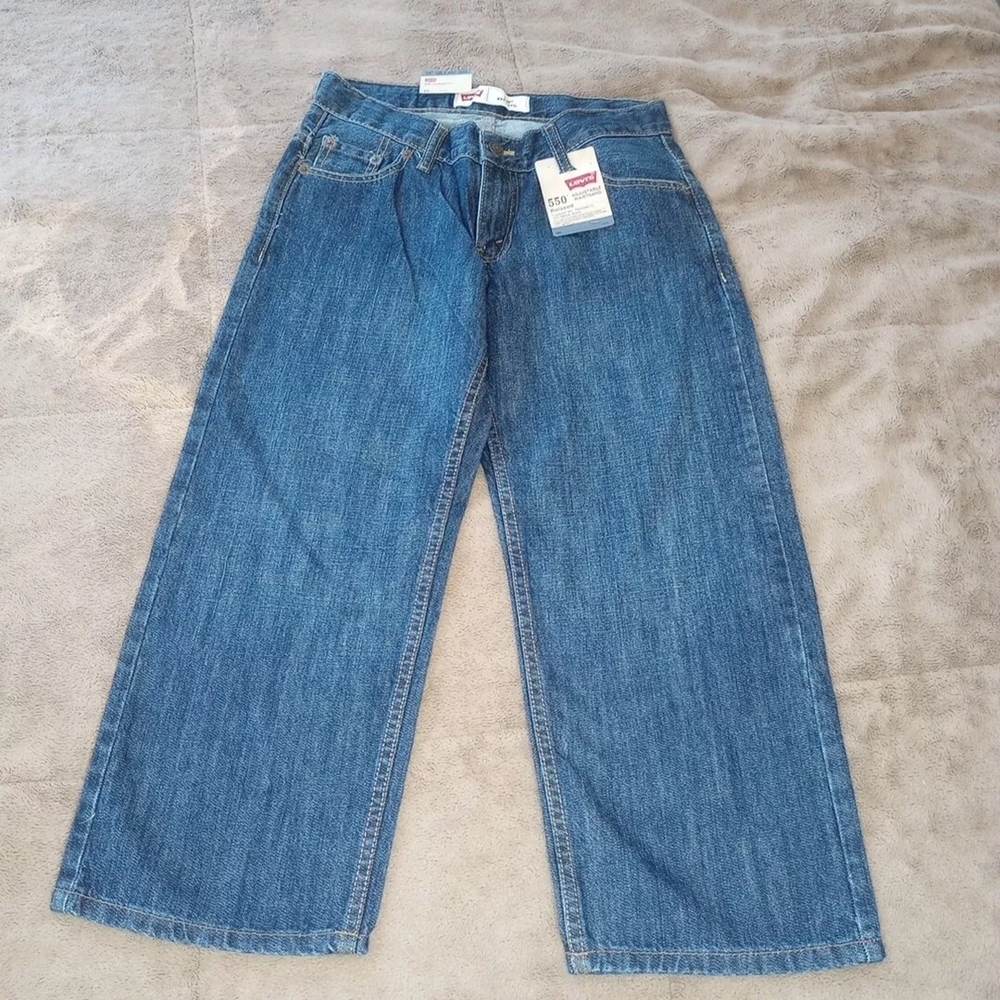 Levi's Kids Blue Denim Jeans Sz 8H